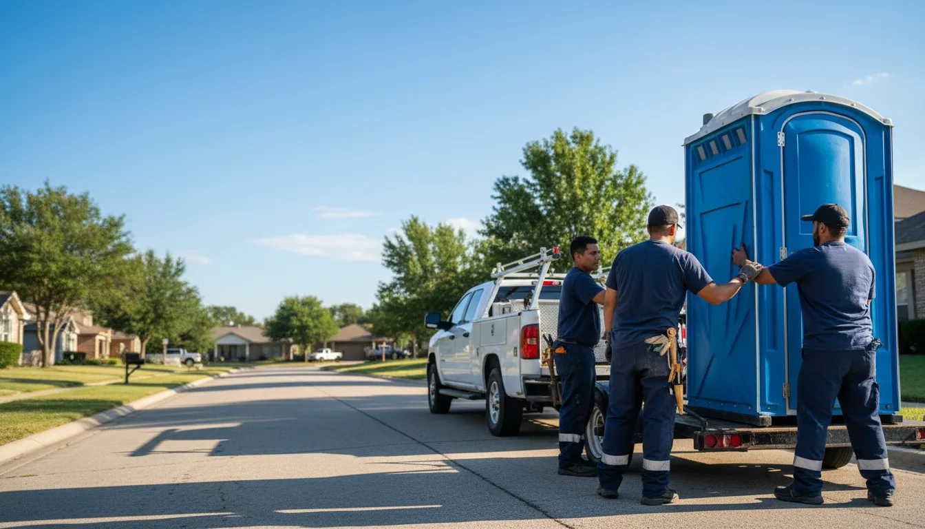 Portable Toilet Rental in Rochester, IL near me